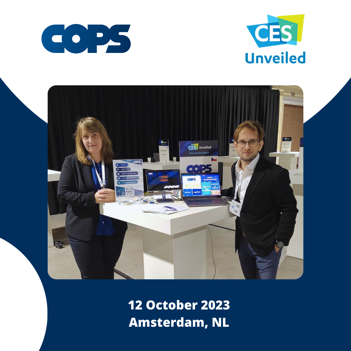 COPS stand at CES unveiled conference